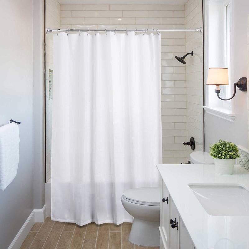 Utopia Alley Victoria Rustproof Shower Curtain Rings for Bathroom - Set of 12