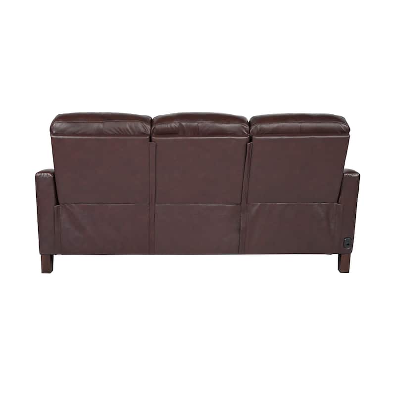 Milos 83" Zero Gravity Leather Power Reclining Sofa with USB Ports