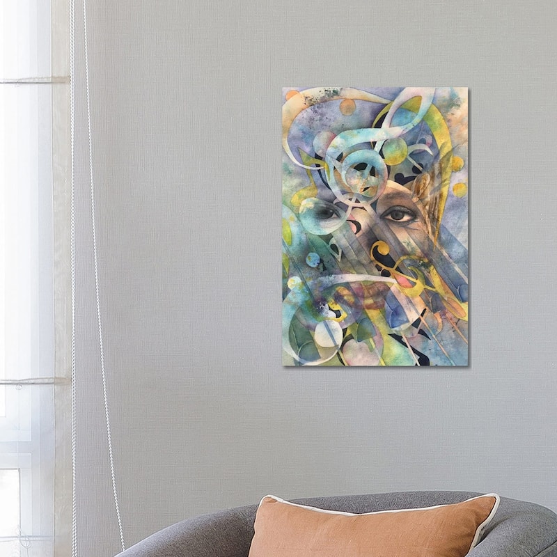 iCanvas "Jazz Fest Also" by Liz Covington Canvas Print - 26x18x1.5