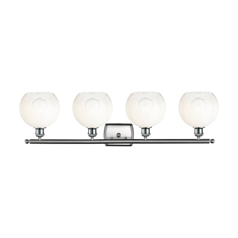 Innovations Lighting Endless Possibilities Ballston - Brookhaven Globe - 4 Light 38" Bath Vanity Light