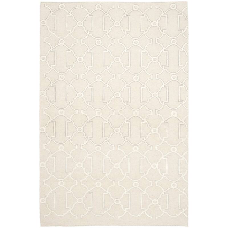 SAFAVIEH Handmade Flatweave Dhurries Nico Modern Wool Rug