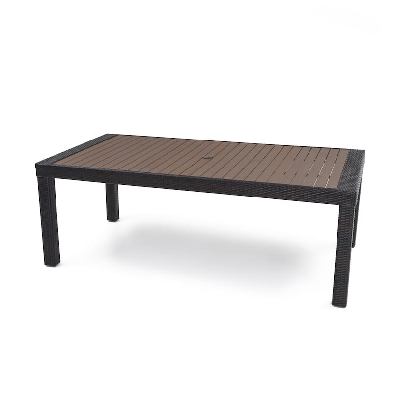Deco 9 Piece Aluminum Outdoor Patio Dining Set