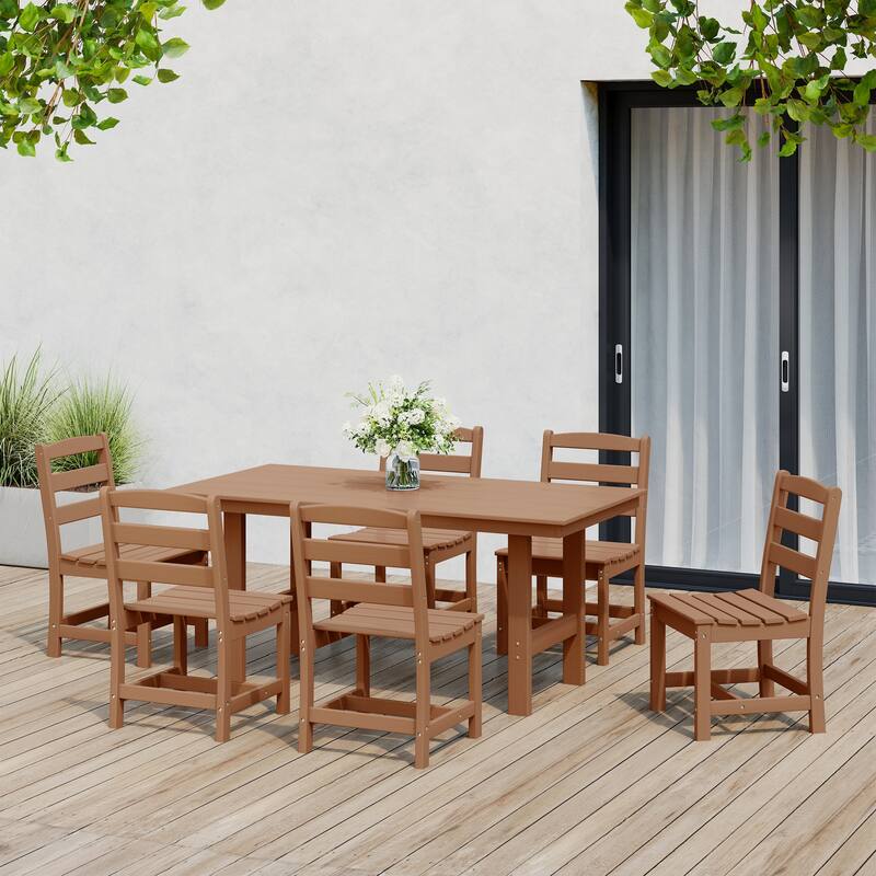 Shoreside 7-Piece Side Chair Dining Set