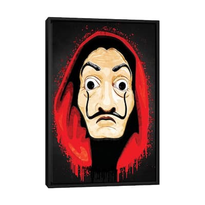 iCanvas "Money Heist" by Gab Fernando Framed Canvas Print