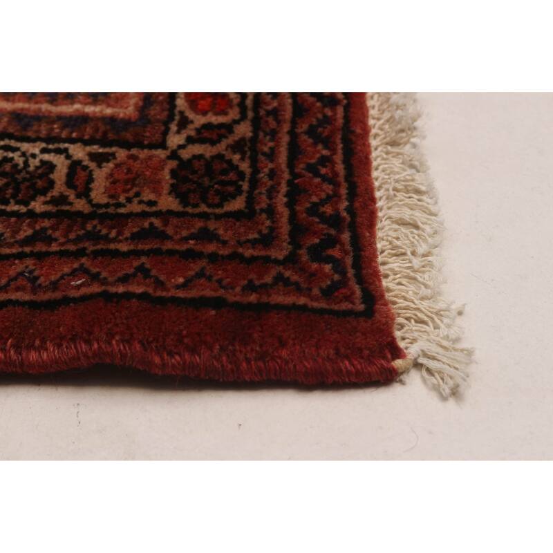 ECARPETGALLERY Hand-knotted Andelz Navy Wool Rug - 4'8 x 9'11