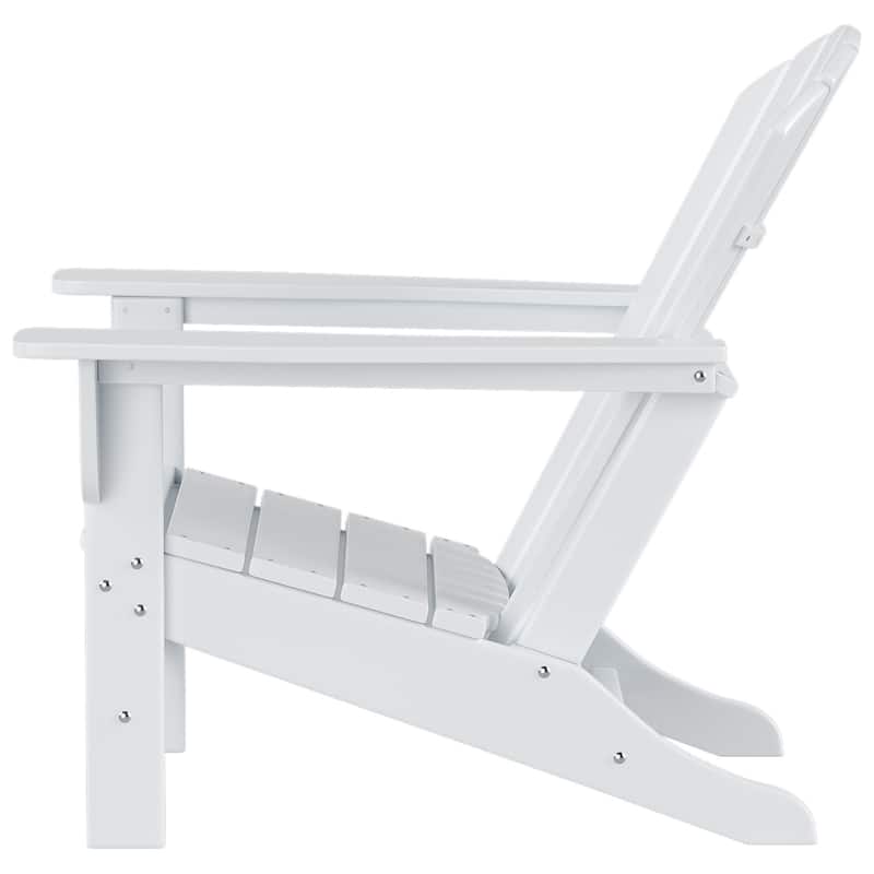 Altura Outdoor Eco-Friendly All Weather Poly Patio Adirondack Chair - Deep Seating