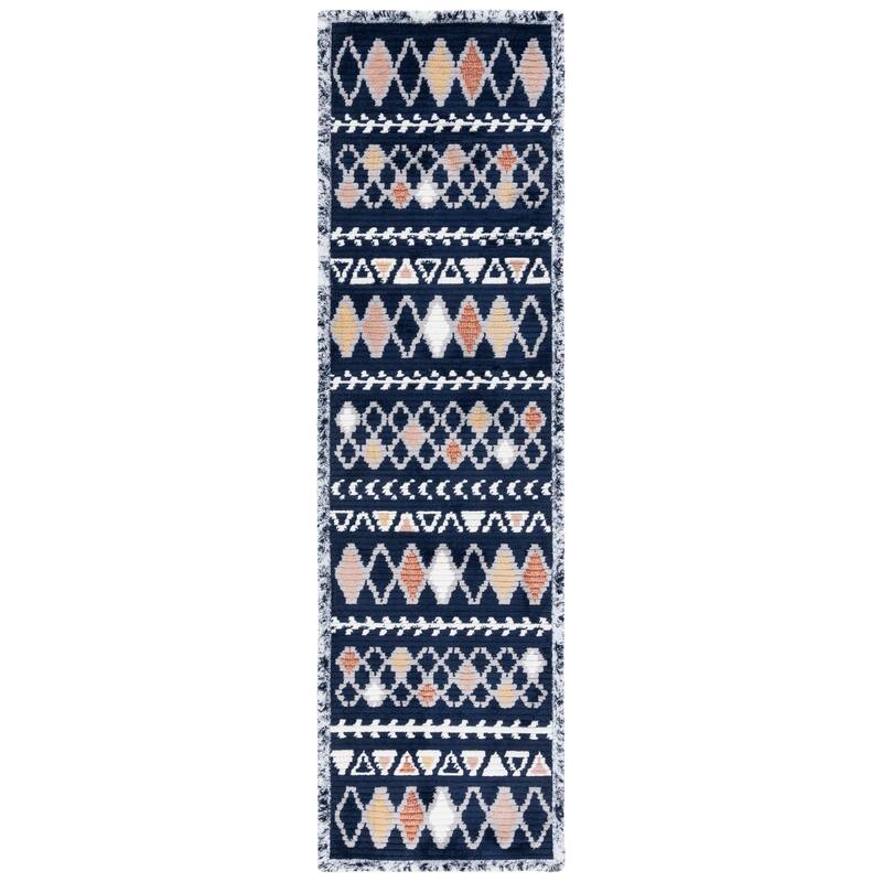 SAFAVIEH Marrakesh Domenica Boho Tribal Fringe Rug