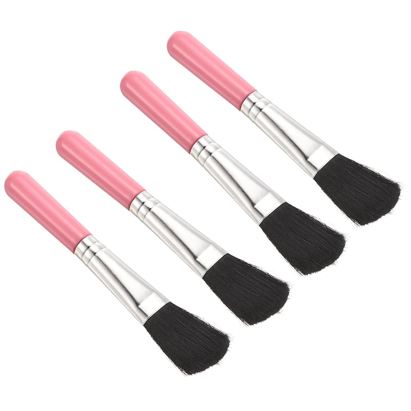 Succulent Cleaning Brush 4Pack 125mm Black Plant Brush for Garden Pink