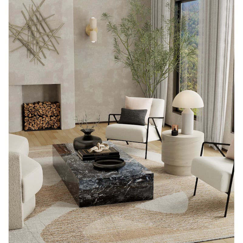 Grand Bazaar Middleton Hand Tufted Abstract Modern Area Rug