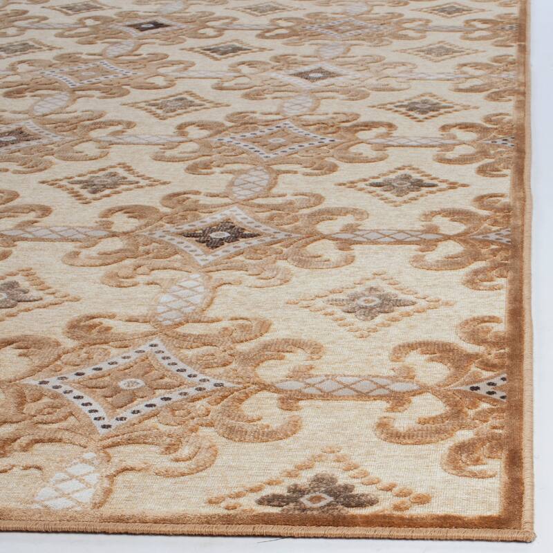 Martha Stewart by SAFAVIEH Gullu Ornate Viscose Rug