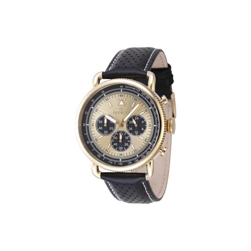 Invicta Men's 47365 Speedway Quartz Chronograph Gold Dial Watch
