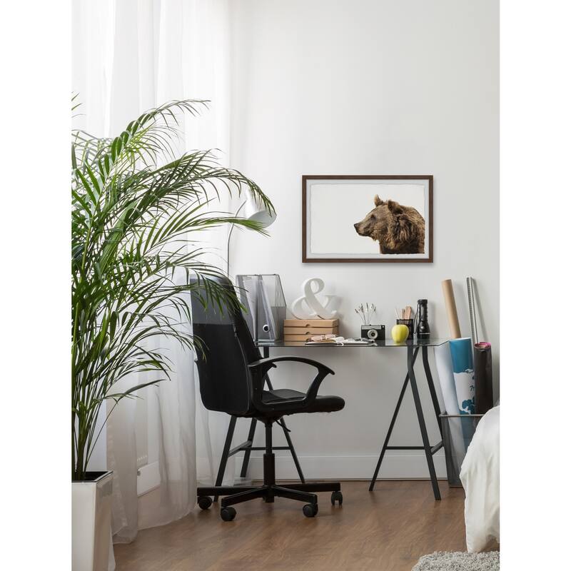 I Need a Bear Hug Framed Wall Art, Elegant Home Touch - Sophisticated Artwork for Refined Décor