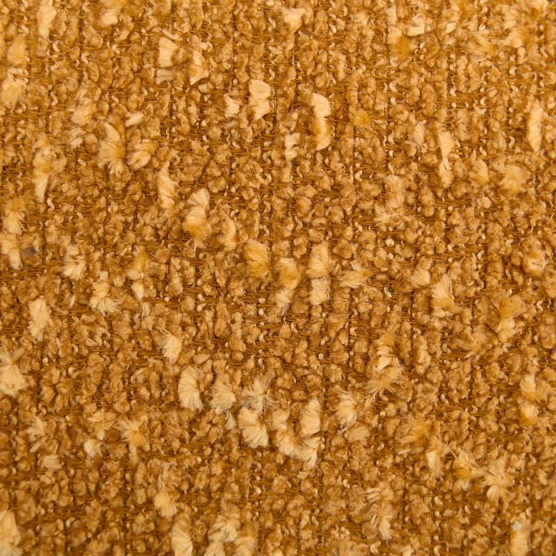Chenille Square Lounge Chair with Armrests and High Resilience Foam Seat