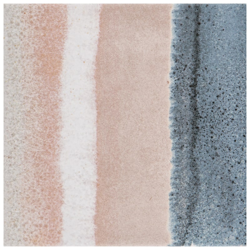 Merola Tile Matter Canvas Taupe Blue 6" x 6" Porcelain Floor and Wall Tile - Case (25 Tiles)