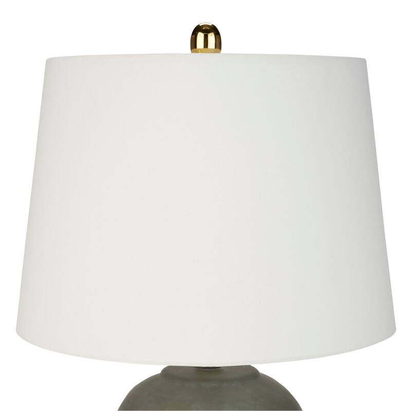 Nourison 23" Unglazed Ceramic Jar Table Lamp