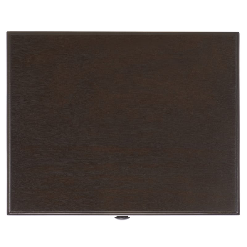 SAFAVIEH Helma Distressed Black Drawer Storage Side Table - 15" x 11.8" x 27.6" - 15"W x 12"D x 26"H