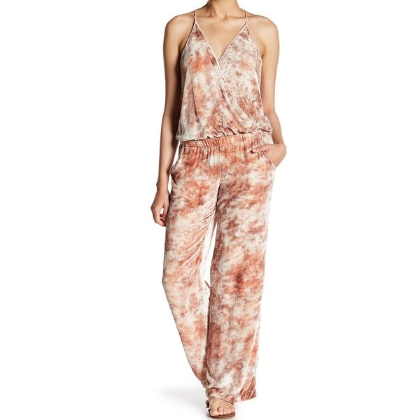 young fabulous and broke velvet jumpsuit