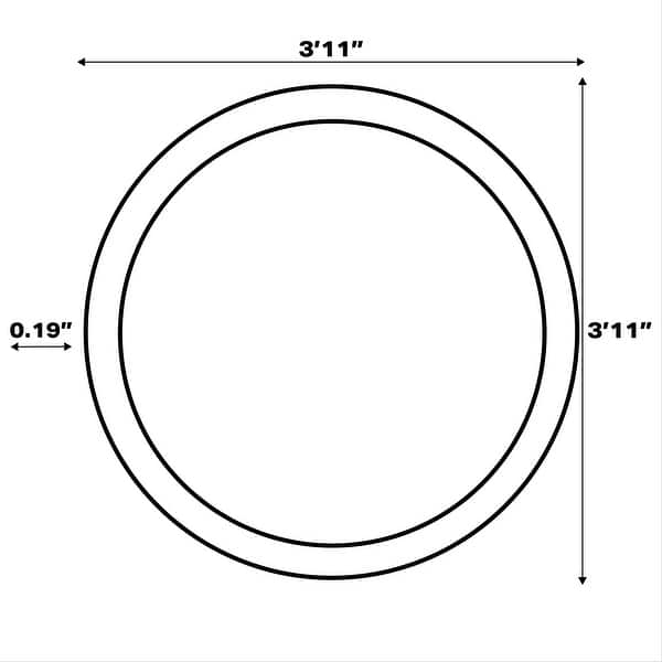 dimension image slide 19 of 23, JONATHAN Y Galon Palm Frond Indoor/Outdoor Area Rug