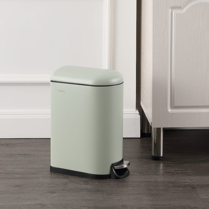 happimess Roland Mini Step-Open Trash Can