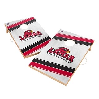 Lamar University Cardinals Regulation 2x4 Cornhole Set