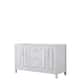 Option White, Gold Trim, No Top