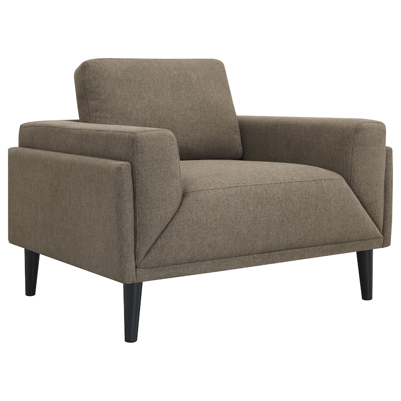 Rilynn Upholstered Track Arm Accent Chair Grey