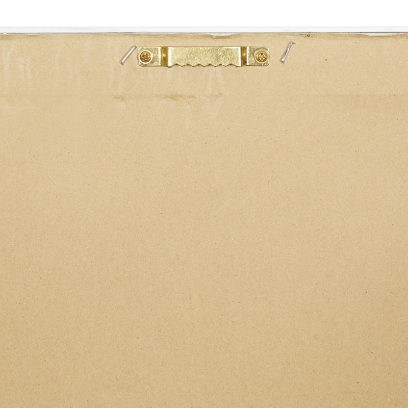 Brown Canvas Abstract Living Room Framed Wall Art with Silver Frame
