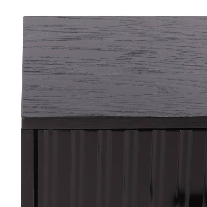 SEI Furniture Amelin 1-Drawer 1-Shelf Nightstand