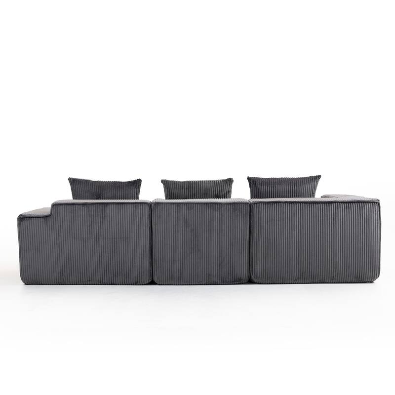 Multi Person Modular Compression Sofa That Can Be Freely