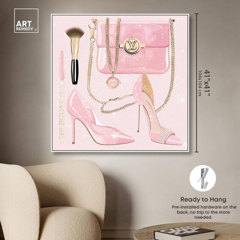 Her Favorite Choices Canvas by Art Remedy