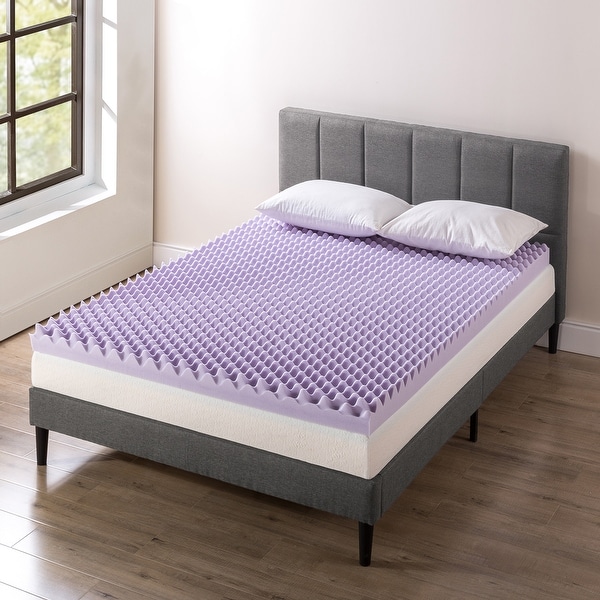 Queen egg online crate mattress topper