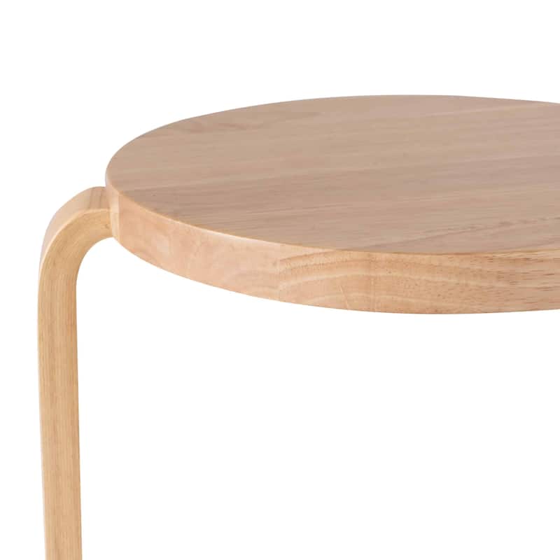 Mateo Round Backless Stacking Stools Set of 2