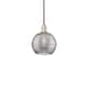 Option Black Antique Brass / Light Smoke Deco Swirl