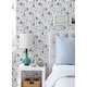 preview thumbnail 2 of 7, Disney Encanto White Embroidery Floral Peel and Stick Wallpaper by RoomMates