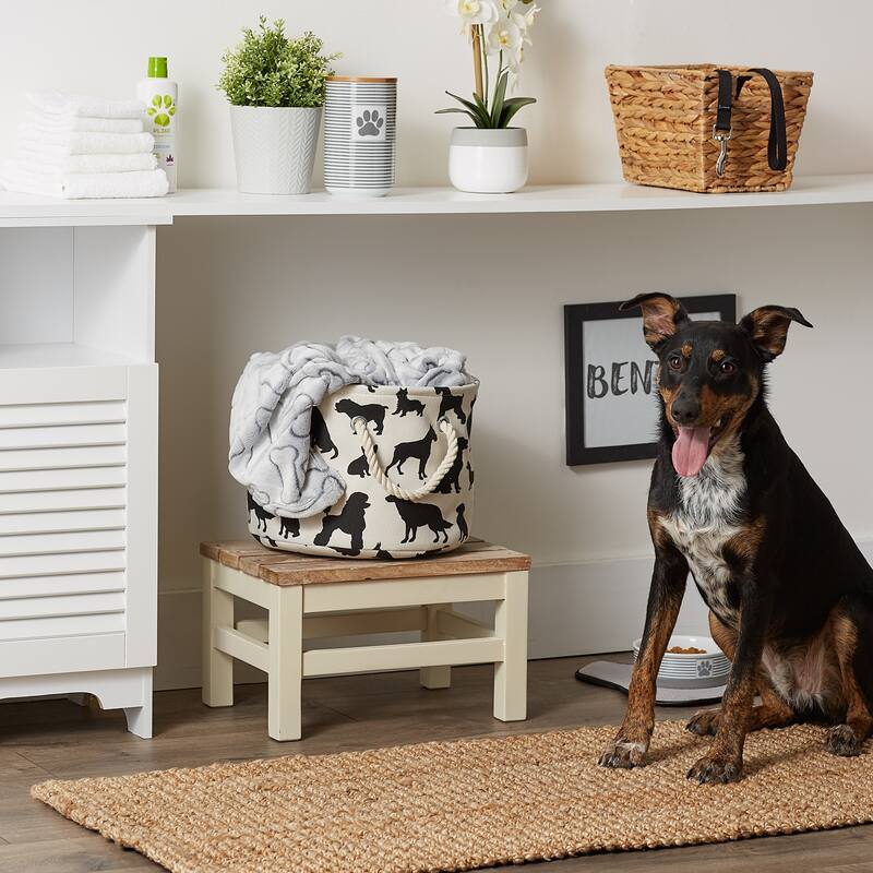 DII Polyester Pet Bin Dog Show Rectangle Large