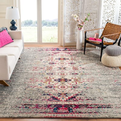 SAFAVIEH Monaco Blandine Distressed Boho Rug
