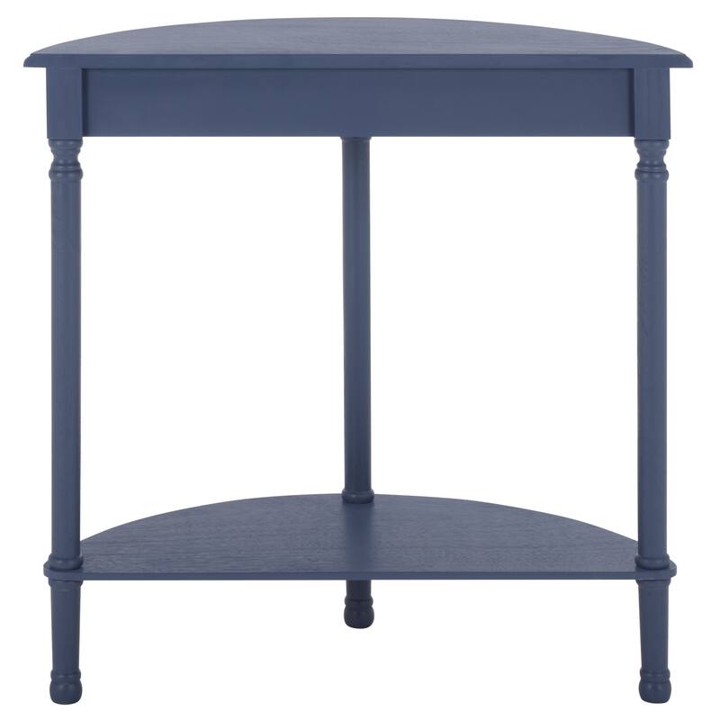 SAFAVIEH Veva Half Moon Console Table - 28" W x 11.8" L x 28" H - 28"W x 12"D x 28"H