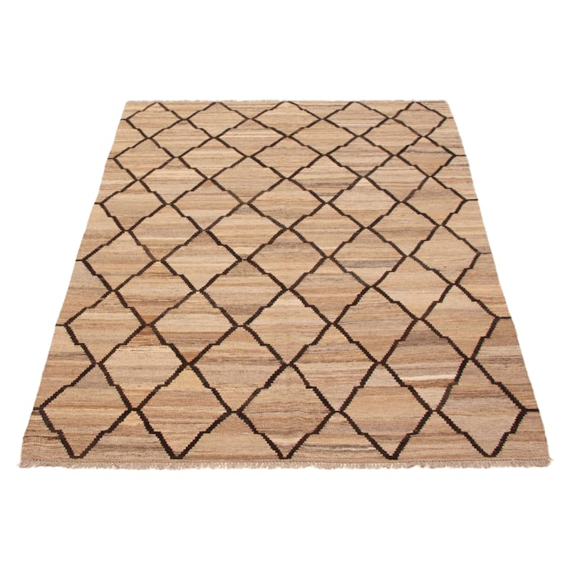 Sivas Tan Kilim 5'9" x 8'2" - 5'9 x 8'2