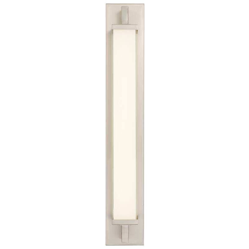 Zenith 28" Brushed Nickel LED Bathroom Vanity Light
