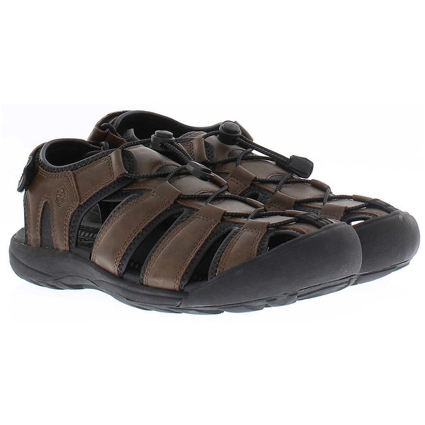 Shop Khombu Sandal Mens Travis Leather 