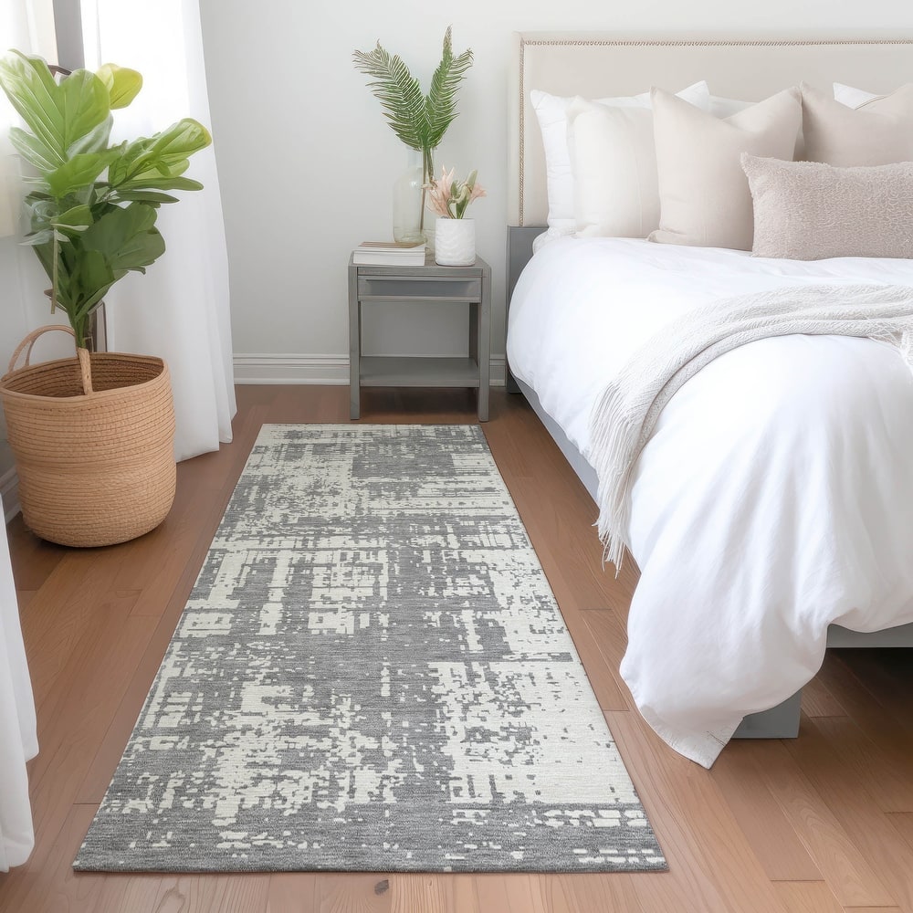 Premium Washable Super Soft Abstract Pixel Mayfield Rug