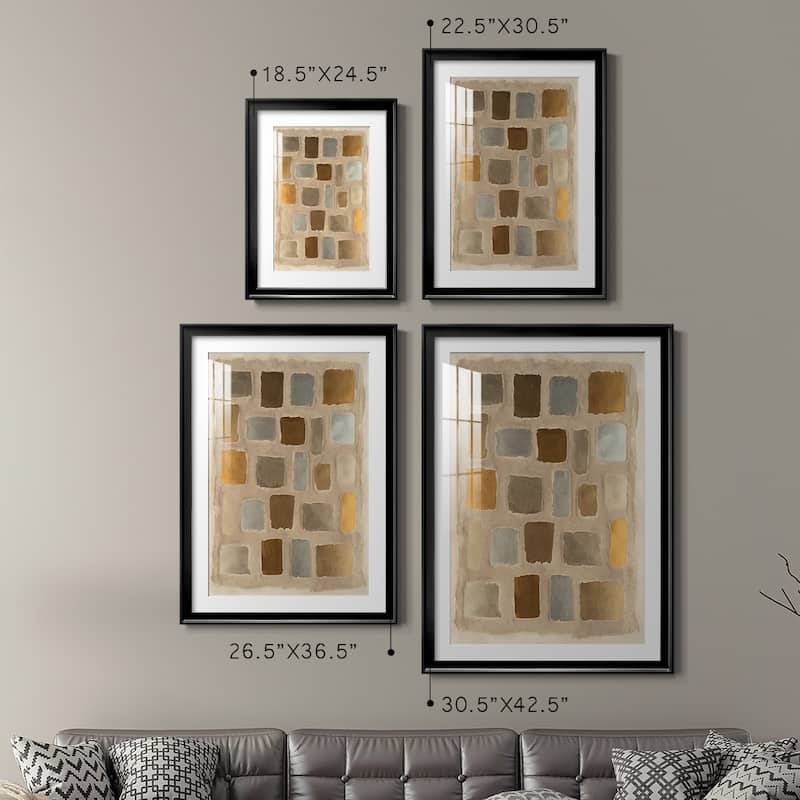 Sand Shaped II Premium Framed Print - Ready to Hang