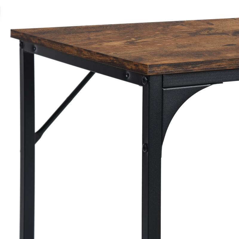 HomyLin Writing Table Home Office Desk Computer Desk for Study Working