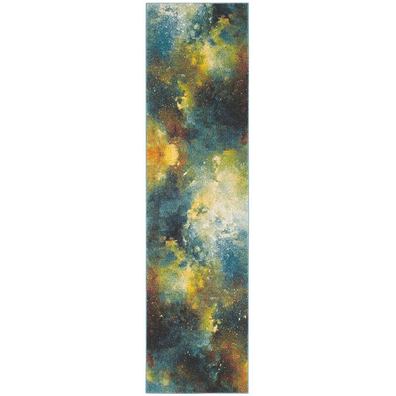 SAFAVIEH Galaxy Cirilla Modern Contemporary Celestial Rug