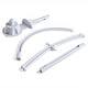 preview thumbnail 7 of 9, Baby Crib Mobile Bed Bell Holder Baby Bed Stent Set