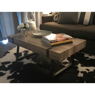 Abitha Faux Wood Coffee Table by Christopher Knight Home