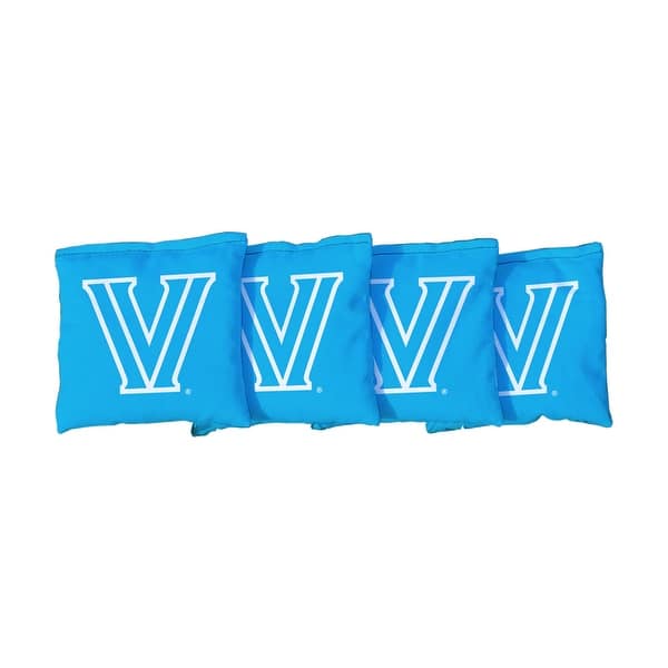 slide 2 of 3, Villanova Wildcats Light Blue Cornhole Bags All-Weather Resin Filled