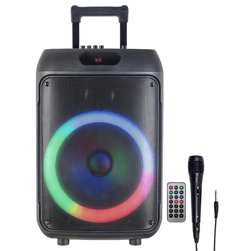 IQ Sound 12-Inch Portable Bluetooth Party Speaker