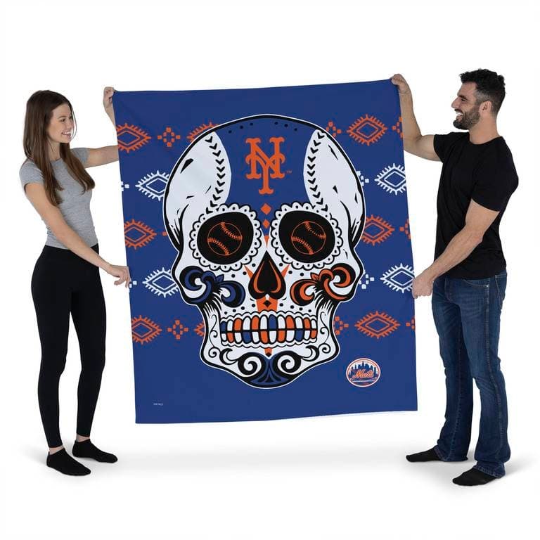 MLB Candy Skull Printed Wall Hanging