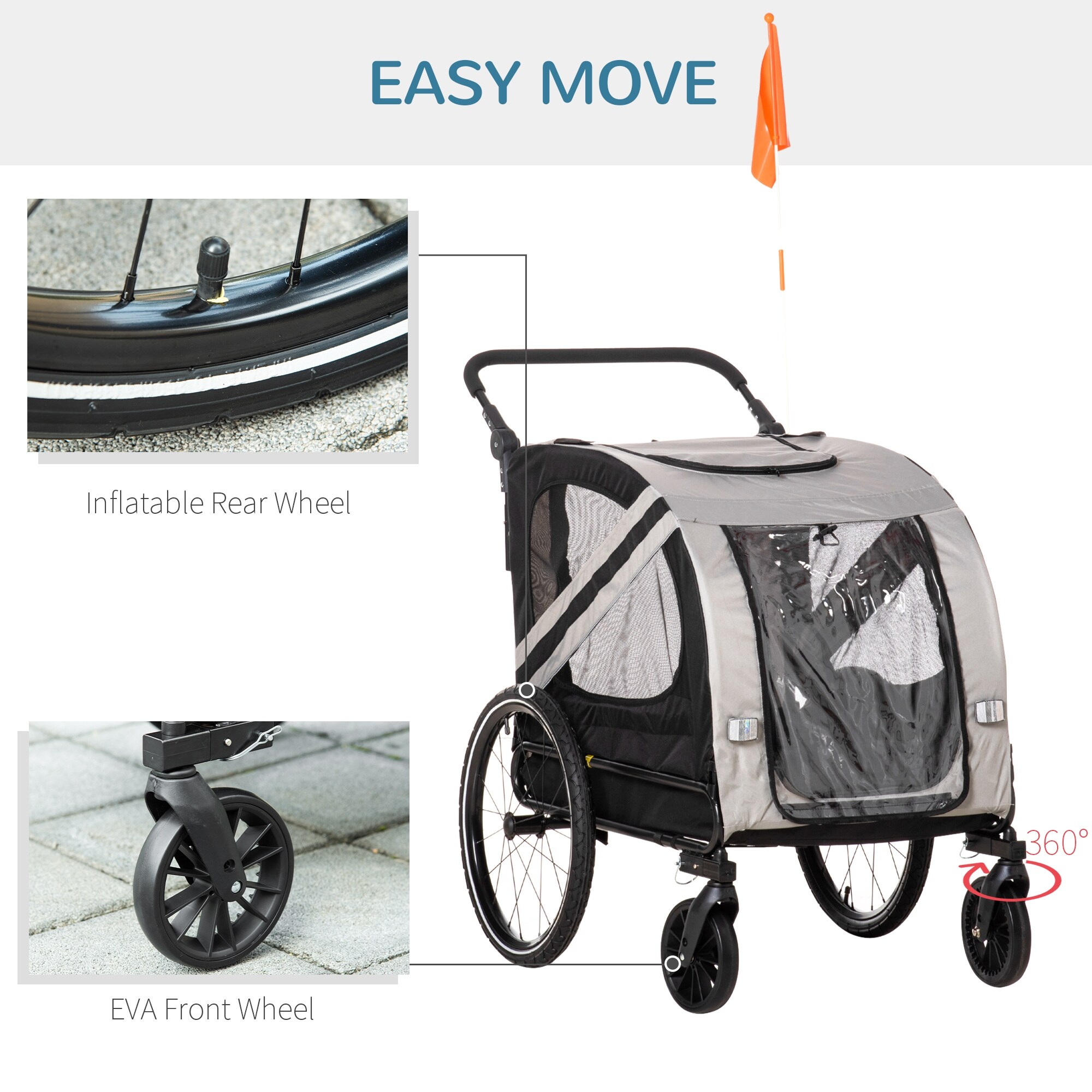 Aosom 2025 dog stroller